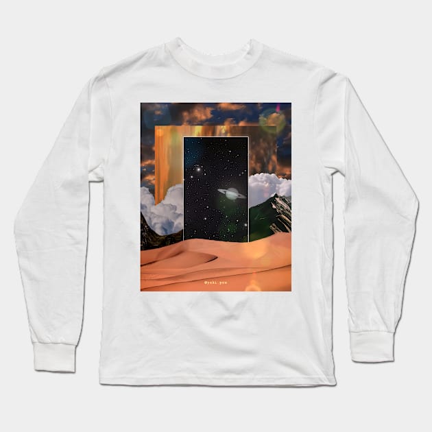 After Escape Long Sleeve T-Shirt by Yokipon Art